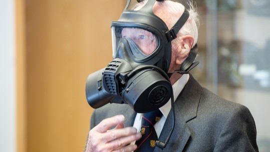 Porton Down scientists Gilbert Lewis created defences against chemical attack