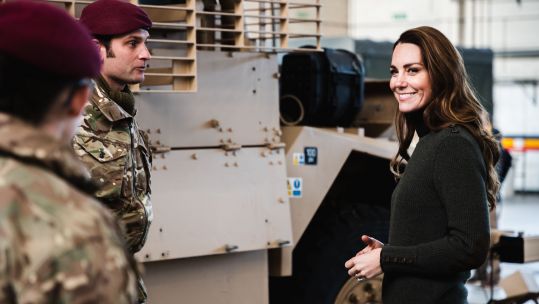 Duchess of Cambridge military images released for armed forces day 2022 2 credit CROWN