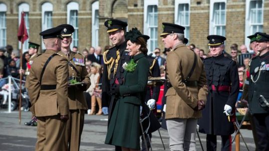 Duke and Duchess of Cambridge Saint Patrick's Day