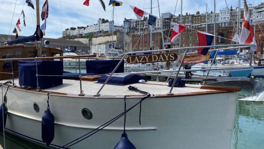 Dunkirk little ship in Ramsgate, Kent.