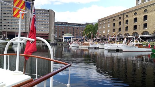 Upload Dunkirk small boats gathered in central London 170624 CREDIT BFBS