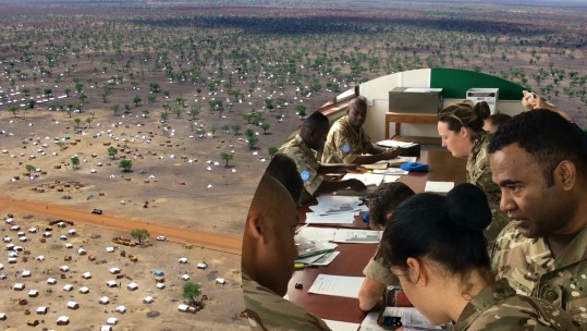 South Sudan Jamam refugee camp from the air & EDIT with Operation Trenton picture Image Credit Robert Stansfield/Department for International Development