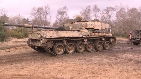 EXERCISE IRON CHALLENGE  - REME personnel training to rescue vehicles 15032022 CREDIT MOD