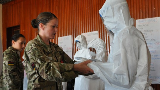 Hammond: Ebola Infection Rate Falling in Sierra Leone
