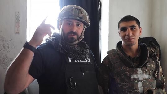 Emile Ghessen Former Royal Marine now Documentarian in Armenia for documentary 03022021 CREDIT Emile Ghessen