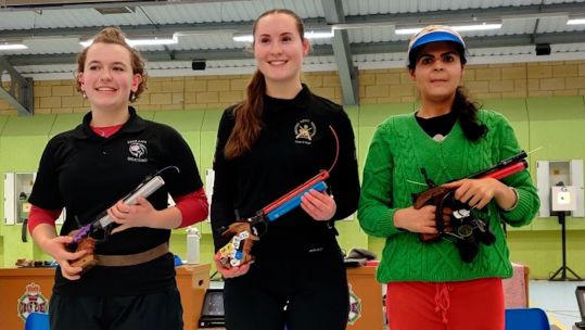 Emilia Faulkner wins the womens title at the BOAG championships CREDIT NSRA DATE 25022025.jpg