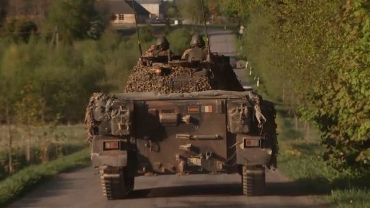 Estonia tank CREDIT BFBS