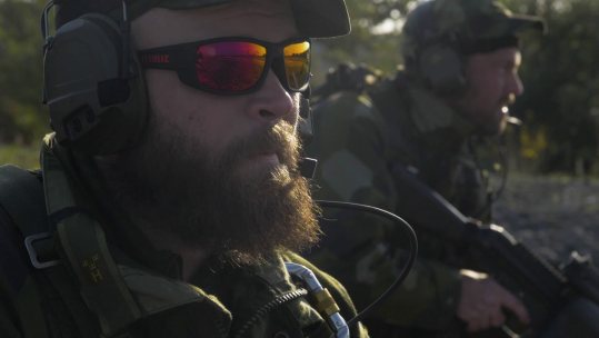 Swedish Military on Ex Aurora