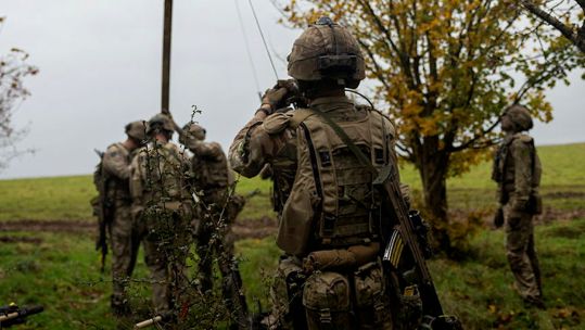 Ex Blunting Strike soldiers form the Experimentation and Task Group 22112023 CREDIT MOD