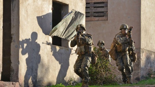 45 Commando Steal The Stage On Exercise Blue Raptor 