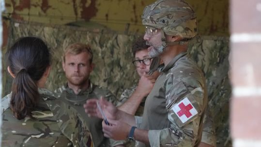 Medics on Exercise Apollo Refresh