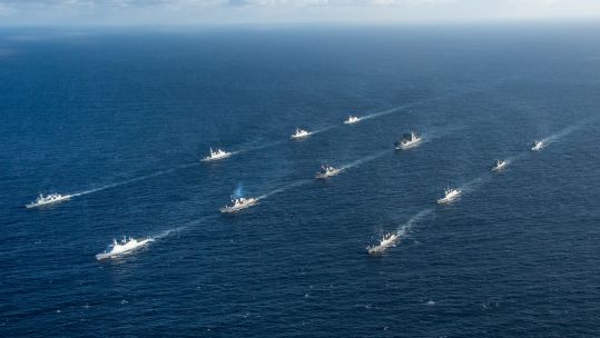 Exercise Formidable Shield (Picture: Royal Navy).