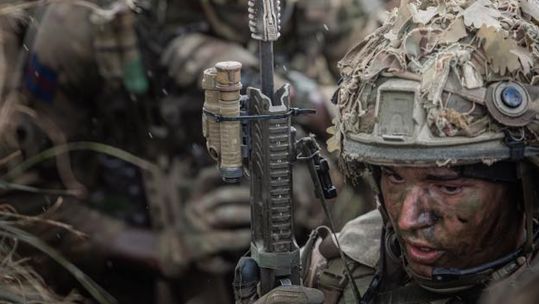 Exercise Haraka Storm 2025 Welsh Guards on trench warfare Credit Welsh Guards via Facebook 061025