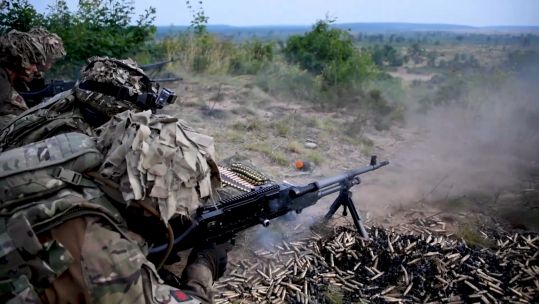 Exercise Northern Strike in Camp Grayling, US