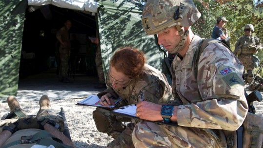 Exercise Saber Junction (Image: British Army)