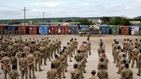 Cover image: Exercise Warfighter (Picture: MOD/British Army).