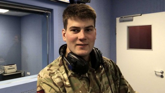 Private Aaron Eastman 1 Armoured Medical Regiment US Army Expert Field Medical Badge Competition