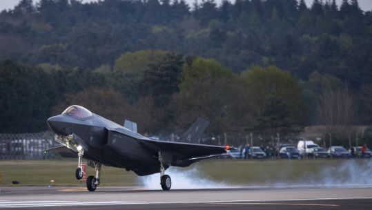 Cover image: An F-35 Lightning II from 34th Fighter Squadron lands at RAF Lakenheath in April 2017 (Picture: US Department of Defense).