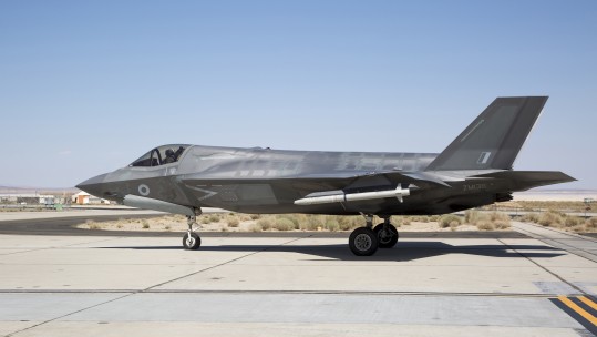 F-35 with ASRAAM missile
