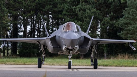Four F-35B jets are part of the Nato air policing mission in Iceland 