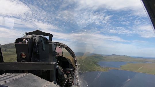 F15 low level flyover (Picture: US Department of Defense).