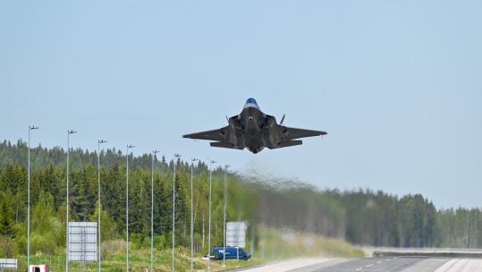 F35 in Finland CREDIT FINISH AIR FORCE