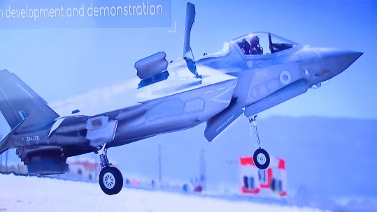 F-35 Makes Its First Appearance In London