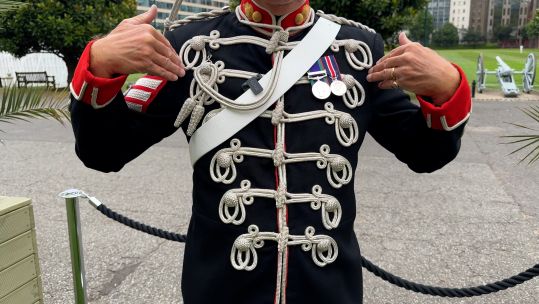 Light Cavalry Honourable Artillery Company hussar uniform