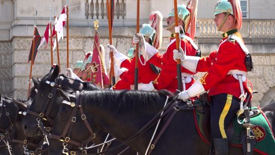 Canadians swap tanks for horses as they become King's Life Guard
