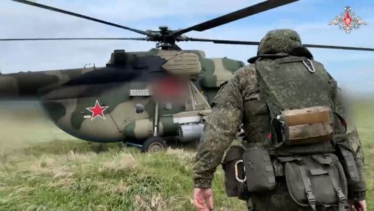 A Russian helicopter base near Murmansk has now been reactivated