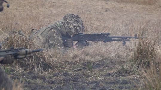 Royal Anglians LFTT in Otterburn
