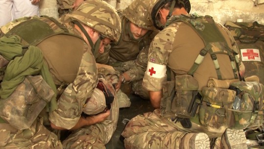 Medics Test Ability to Handle Battlefield Emergencies