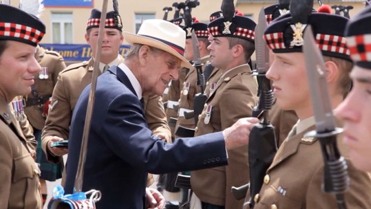 Royal Approval for 4 SCOTS
