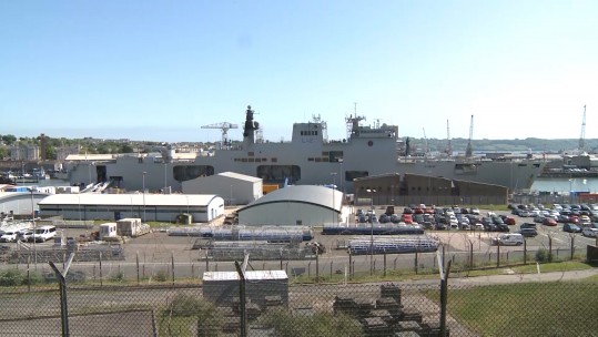 Plymouth naval base