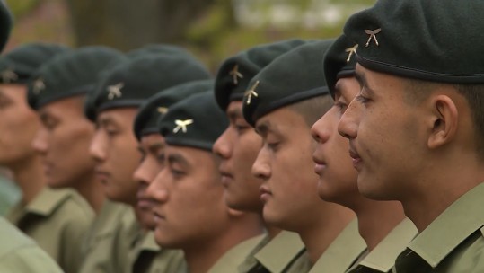 Gurkha recruits