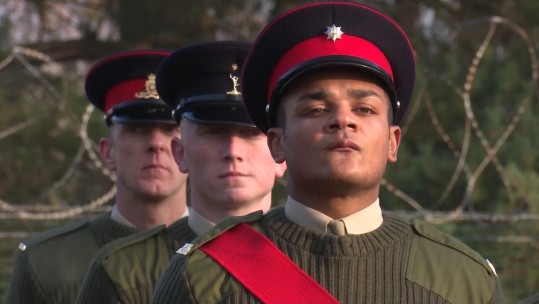 British Army drill