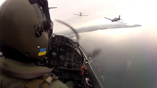 72 Sqn Flypast