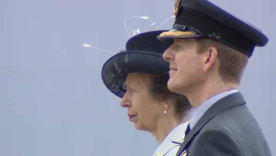 Princess Anne is special guest at 101 Squadron centenary 