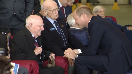 Prince William joins veterans marking 60 years of the BBMF