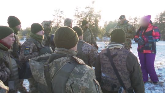 Interpreters have travelled from across the Ukraine 