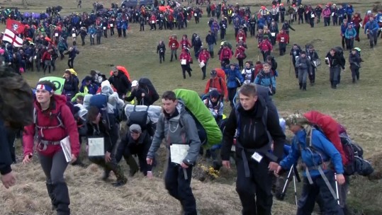 Young People Tackle 55 Mile Epic Hike