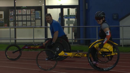 wheelchair racing invictus training