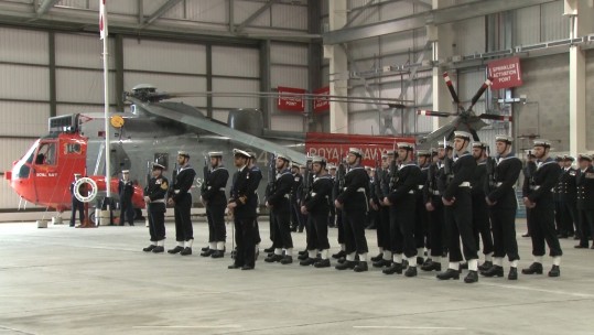End Of An Era 771 Naval Air Squadron Decommissioned 
