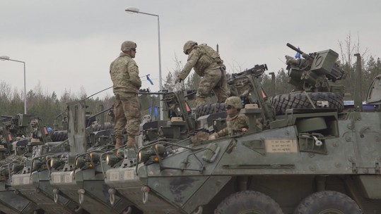 Troops in Poland 