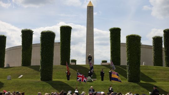 The 140-acre site will be renamed the Royal British Legion National Remembrance Gardens (Picture: MOD)