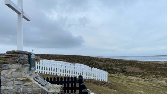 Falklands memorial.