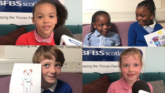 Father's Day Messages Children Edinburgh Scotland Forces Radio BFBS Scotland
