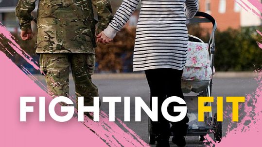 Fighting Fit graphics pink 16x9 cropped version - BFBS copyright