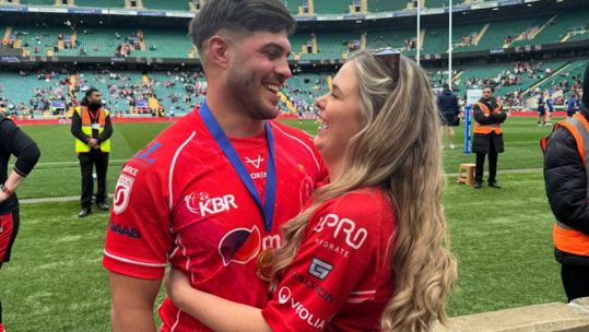 Fiona Wilson-Murray at Twickenham during the Inter Service rugby union Championships (Picture: Fiona Wilson Murray).
