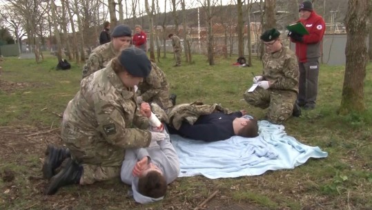Cadets Battle It Out For Place At First Aid Final